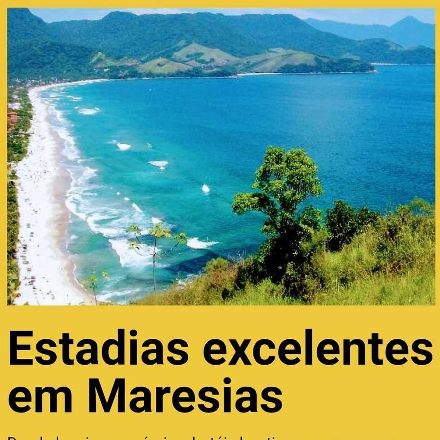 Casa Na Praia De Maresias Em Condominio Com Piscina Aquecida Na Av Principal De Maresias Eksteriør billede